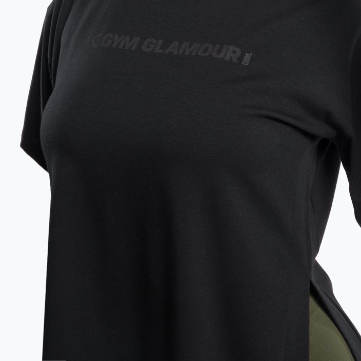 Koszulka treningowa damska Gym Glamour Glamour black 4