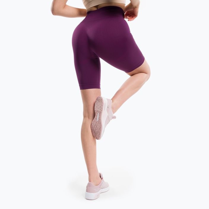 Spodenki treningowe damskie Gym Glamour Flexible violet 3