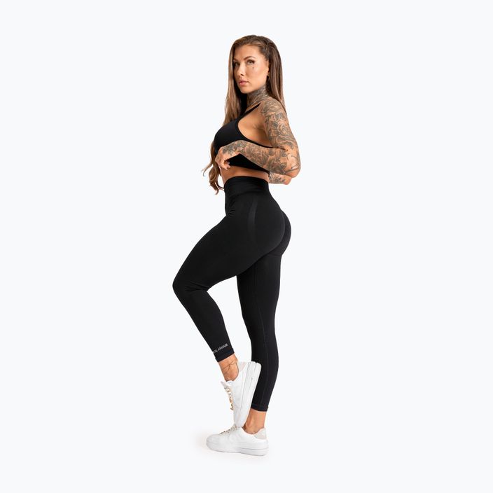 Legginsy damskie Gym Glamour Push Up 2.0 black 4