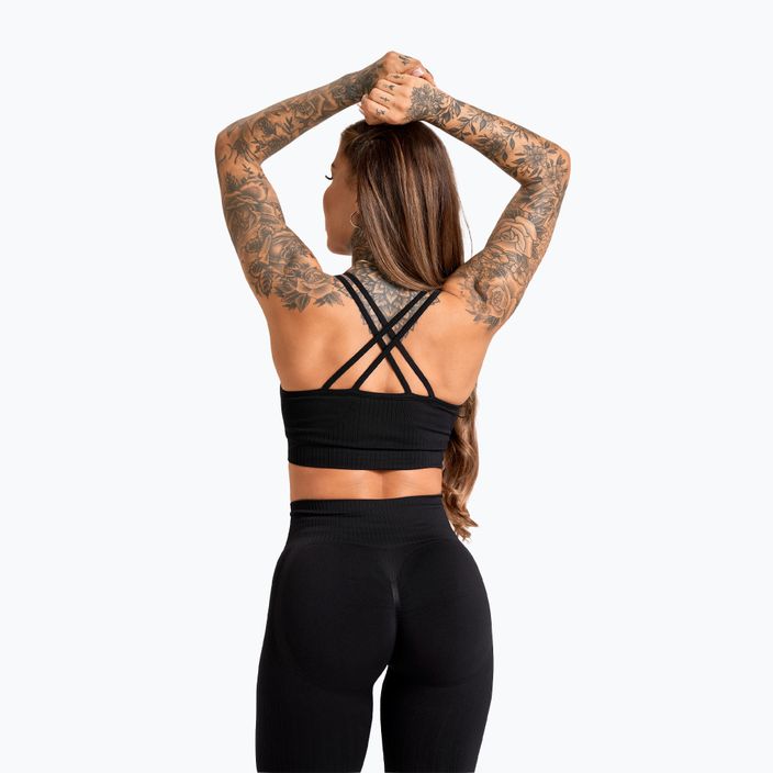 Legginsy damskie Gym Glamour Push Up 2.0 black 6