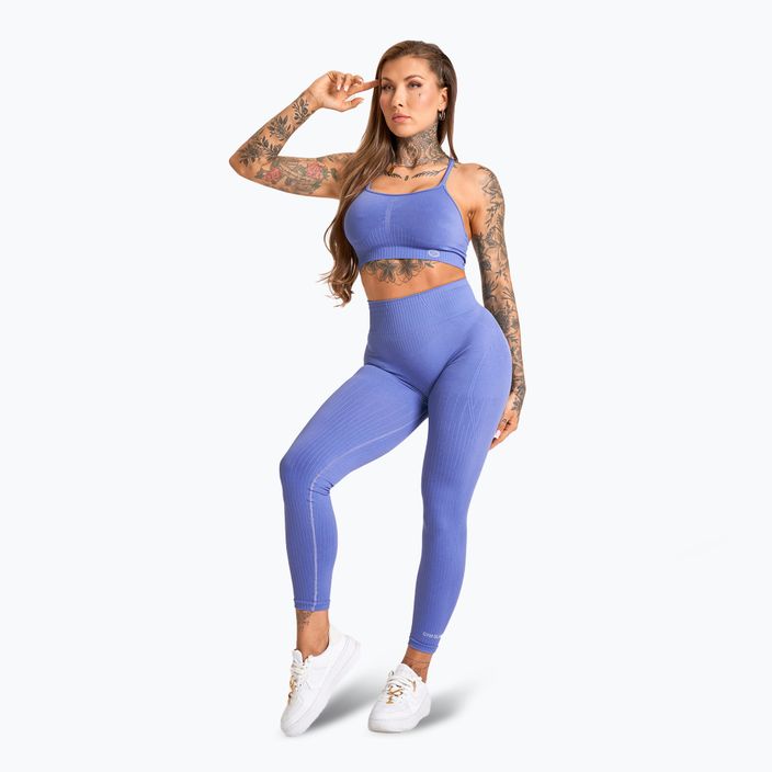 Legginsy damskie Gym Glamour Push Up 2.0 lavender 2