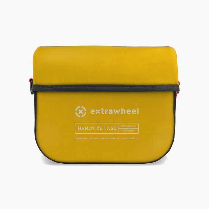 Torba rowerowa na kierownicę Extrawheel Handy XL 7.5 l yellow/black 2