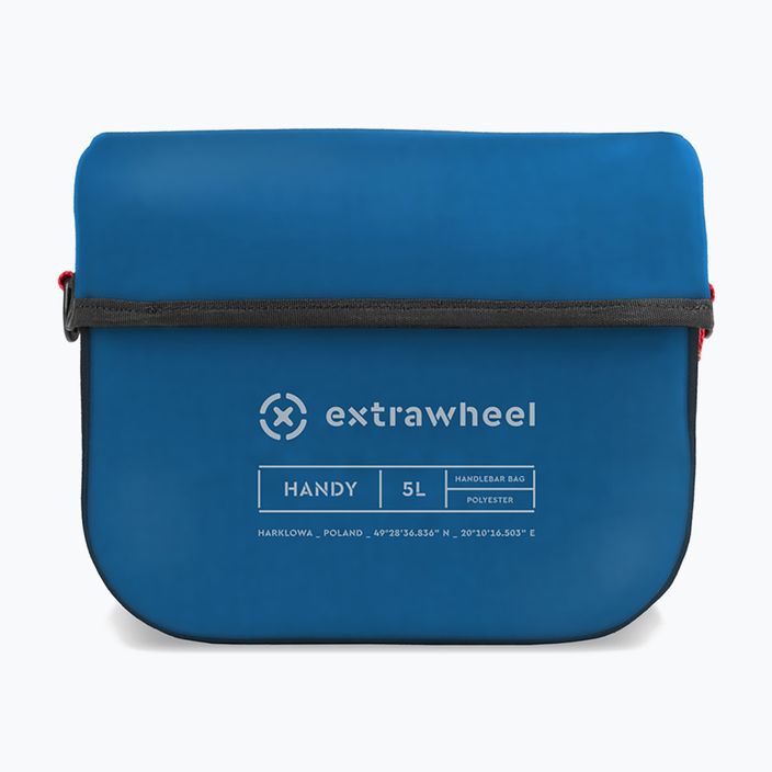 Torba rowerowa na kierownicę Extrawheel Handy 5 l blue/black