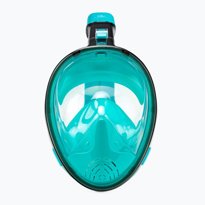 Maska pełnotwarzowa do snorkelingu AQUASTIC SMA-01SN niebieska 2