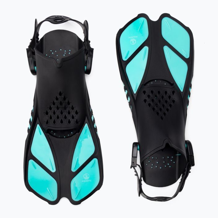 Zestaw do snorkelingu AQUASTIC MSFA-01SN niebieski 3