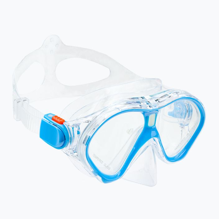 Zestaw do snorkelingu dziecięcy AQUASTIC MSFK-01SN niebieski 10
