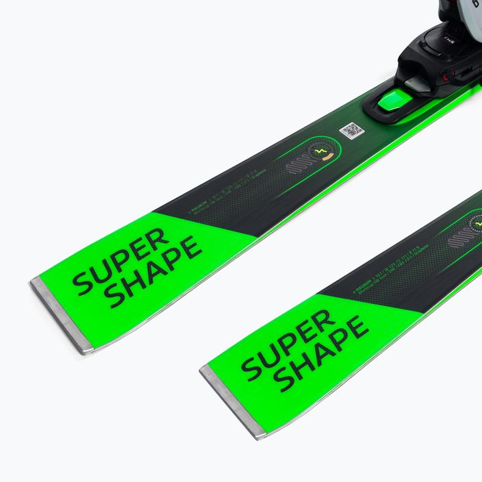 Narty zjazdowe HEAD Supershape e-Magnum SW SF-PR + wiązania Protector PR 13 black/green 9