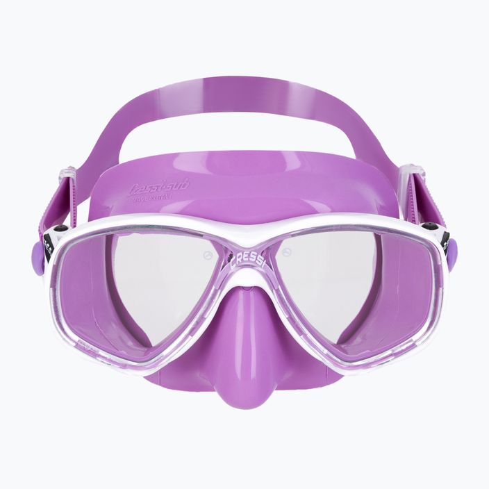 Maska do nurkowania Cressi Marea sil purple 2