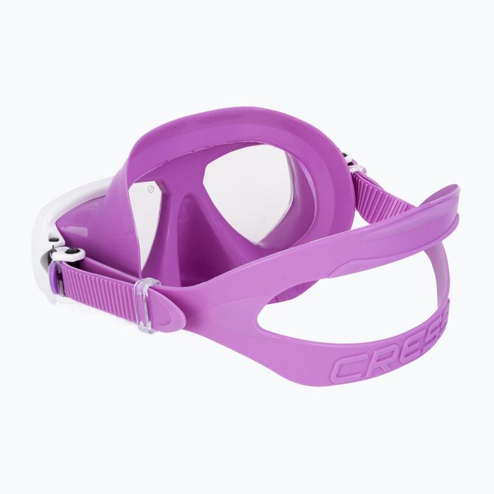 Maska do nurkowania Cressi Marea sil purple 4