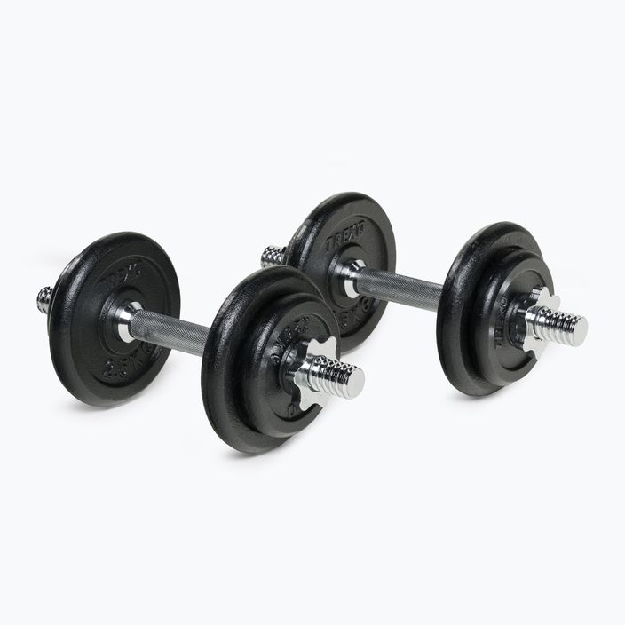 Zestaw hantli TREXO 20 kg DK20 3