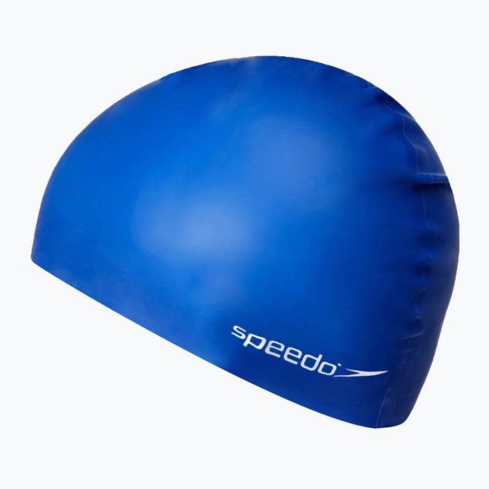 Czepek pływacki dziecięcy Speedo Plain Flat Silicone blue 3