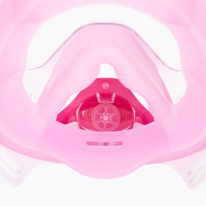 Maska pełnotwarzowa do snorkelingu dziecięca AQUASTIC KAI Jr różowy 8