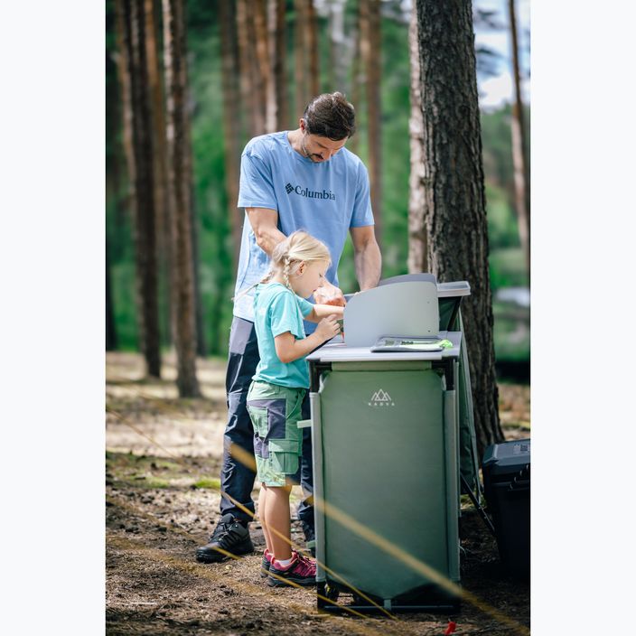 Szafka turystyczna kuchenna KADVA CAMPcook 221 zielony 6