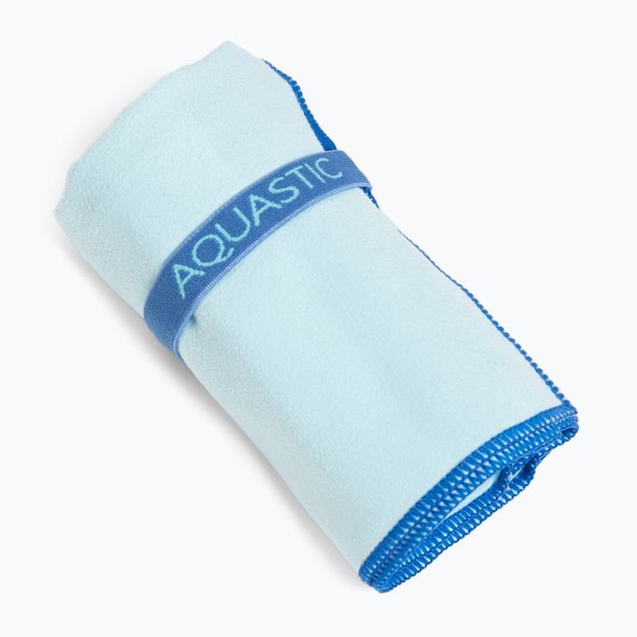 Ręcznik szybkoschnący AQUASTIC Havlu M 80x60 cm jasnoniebieski 5