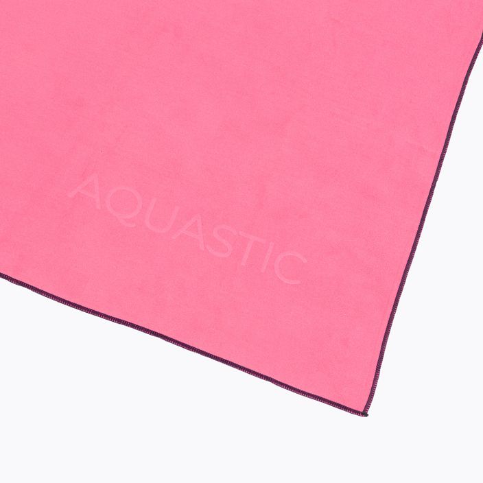 Ręcznik szybkoschnący AQUASTIC Havlu L 130x80 cm różowy 4
