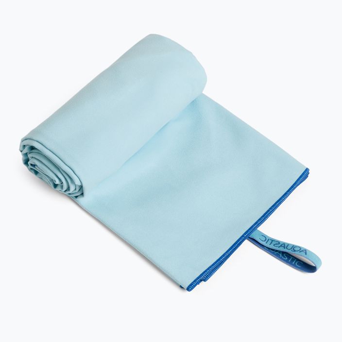Ręcznik szybkoschnący AQUASTIC Havlu XL 175x110 cm jasnoniebieski 2