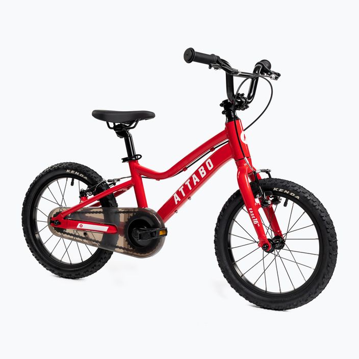 Rower dziecięcy ATTABO EASE 16" 7,3 kg czerwony 3