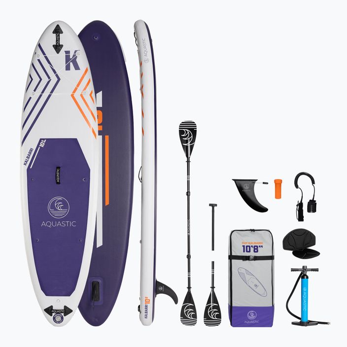 Deska SUP AQUASTIC Kalbarri 10'8" biała