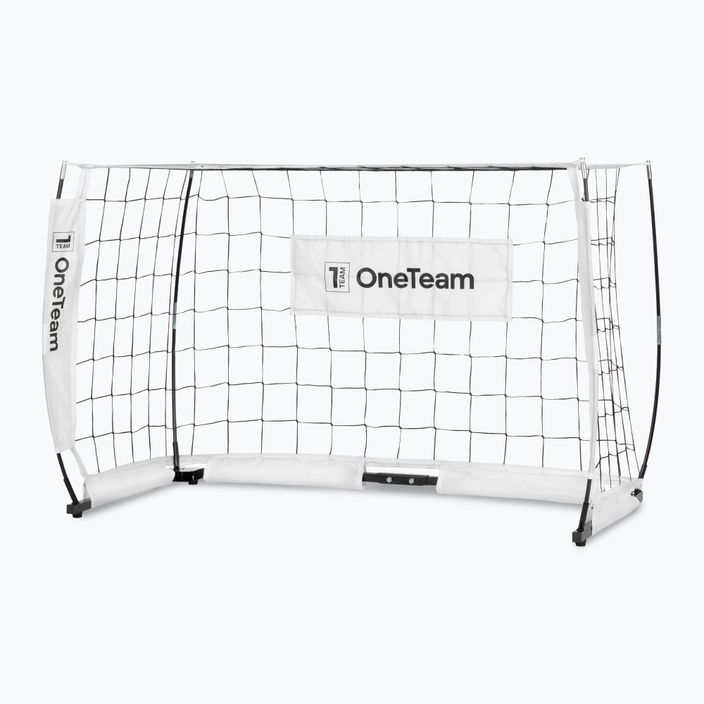 Bramka do piłki nożnej OneTeam Flex Square OT-B4W001 120 x 80 cm biały 3