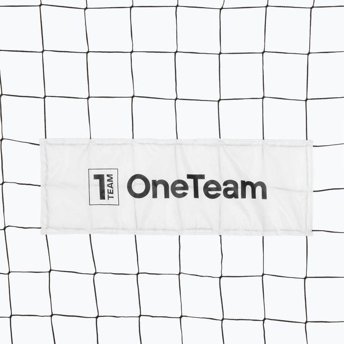 Bramka do piłki nożnej OneTeam Flex Square OT-B4W001 120 x 80 cm biały 5