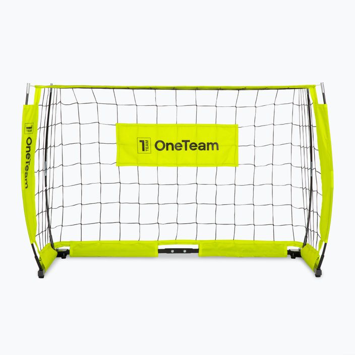 Bramka do piłki nożnej OneTeam Flex Square OT-B4W001 120 x 80 cm zielony 2