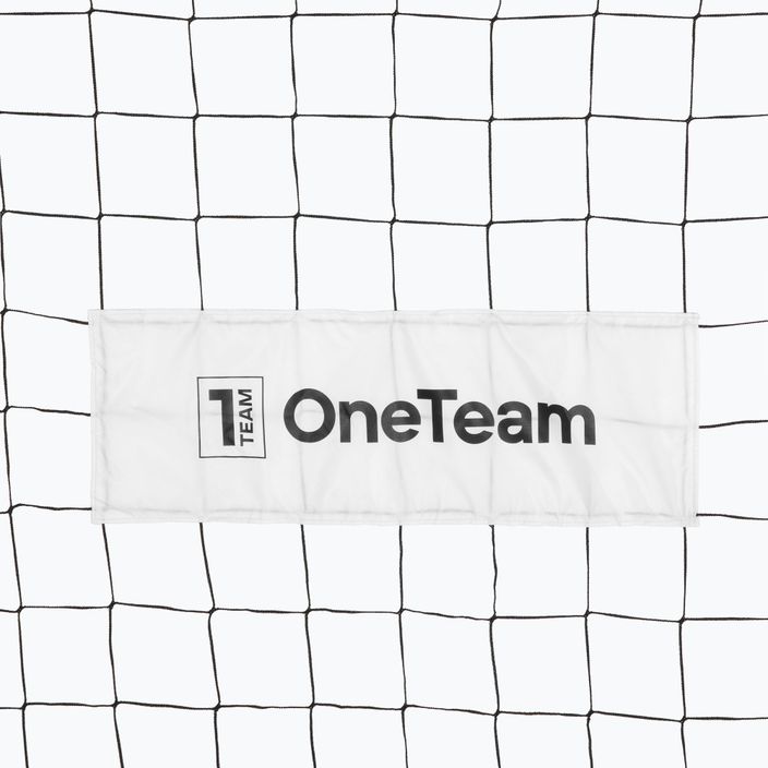 Bramka do piłki nożnej OneTeam Flex Square OT-B4W003 240 x 150 cm biały 5