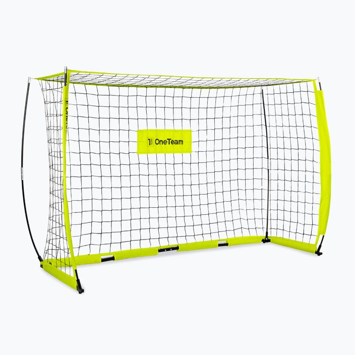 Bramka do piłki nożnej OneTeam Flex Square OT-B4W003 240 x 150 cm zielony