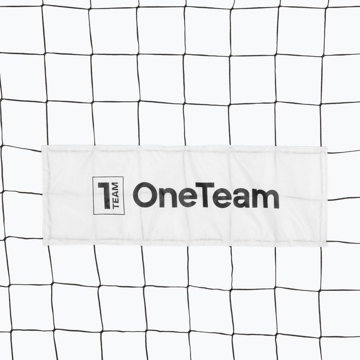 Bramka do piłki nożnej OneTeam Flex Square OT-B4W004 300 x 100 cm biały 5