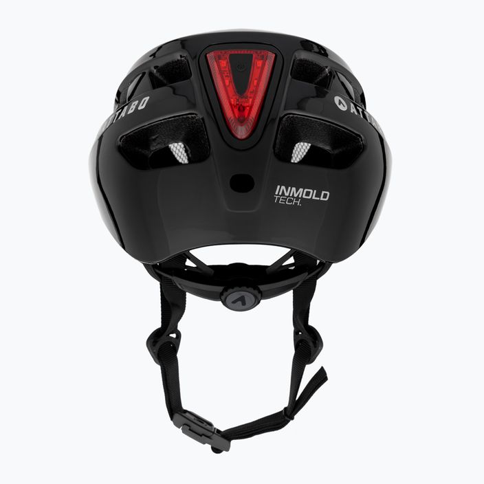 Kask rowerowy ATTABO Bonkers z lampką LED czarny 6