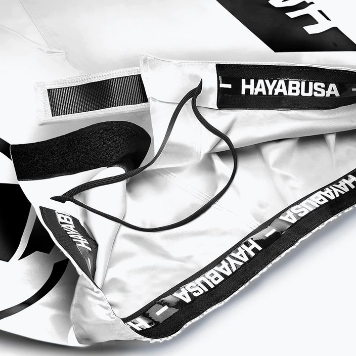 Spodenki treningowe Hayabusa Icon Fight white/black 6
