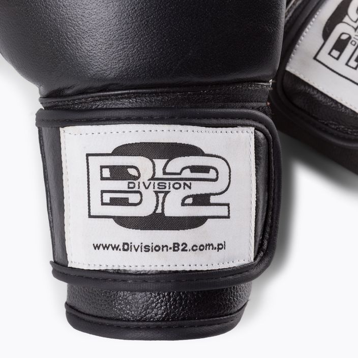 Rękawice bokserskie DIVISION B-2 DIV-SG01 black/white 4