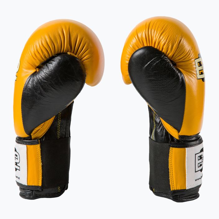 Rękawice bokserskie DIVISION B-2 DIV-SG01 yellow/black 3