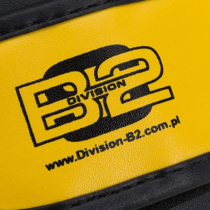 Rękawice bokserskie przyrządowe DIVISION B-2 DIV-BG03 black/yellow 6
