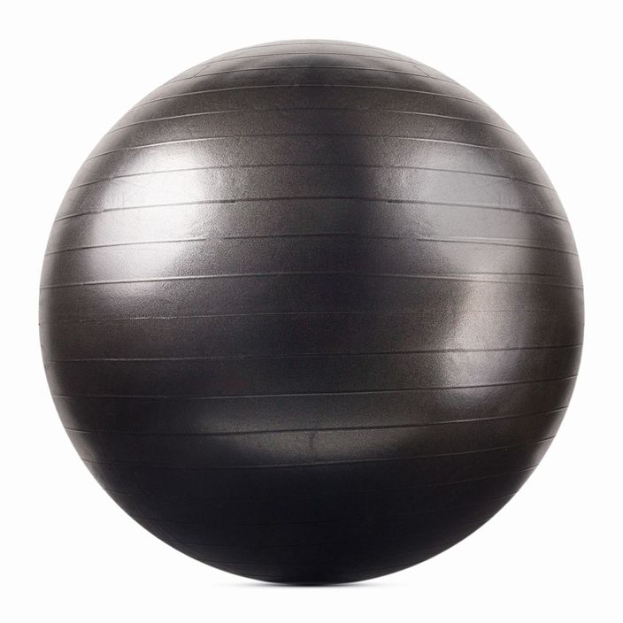 Piłka gimnastyczna Bauer Fitness Anti-Burst 85 cm czarna