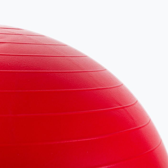 Piłka gimnastyczna Bauer Fitness Anti-Burst 65 cm czerwona 2