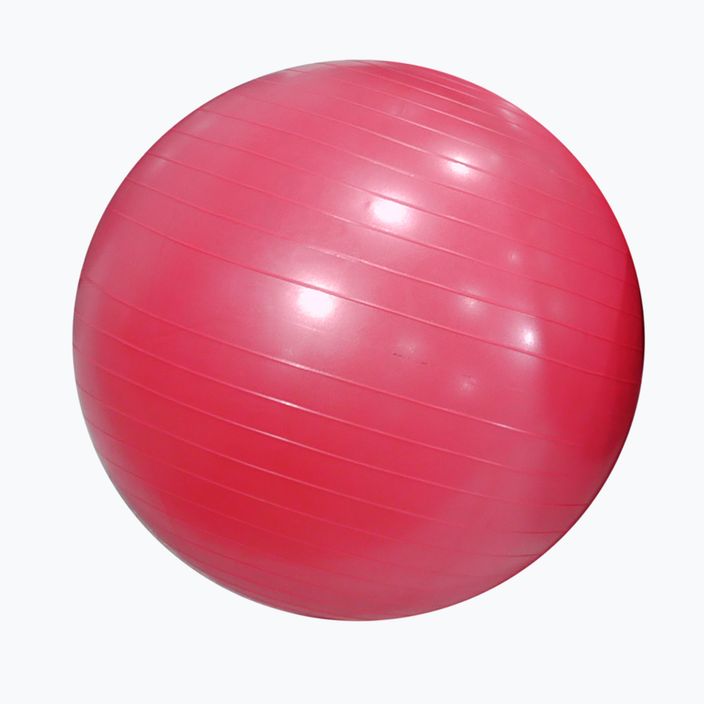 Piłka gimnastyczna Bauer Fitness Anti-Burst 45 cm czerwona
