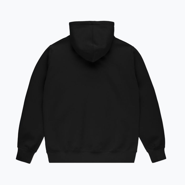 Bluza męska PROSTO Interlock Hoodie Logy black 2