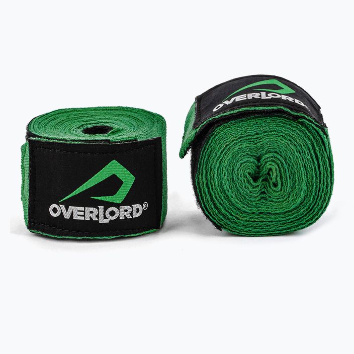 Bandaże bokserskie Overlord 200003 450 cm zielone 5