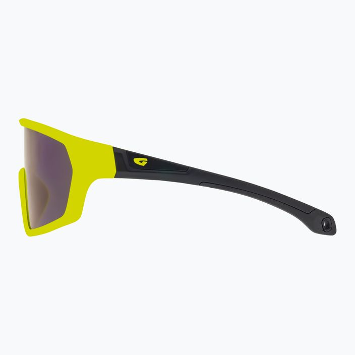 Okulary przeciwsłoneczne dziecięce GOG Flint  matt neon yellow/ black/polychromatic blue 4