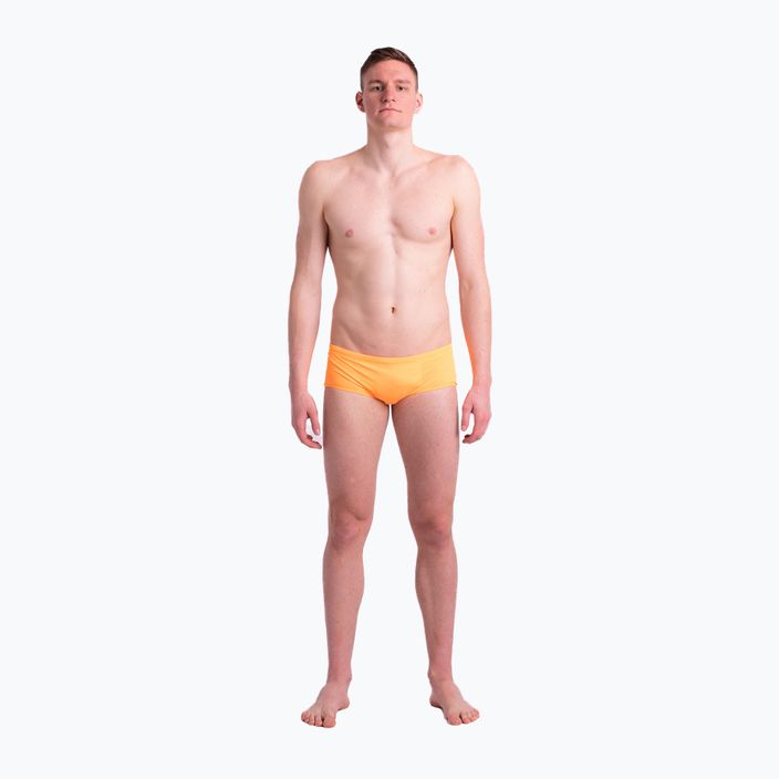 Bokserki kąpielowe męskie CLap Slipy pomarańczowe CLAP108 4