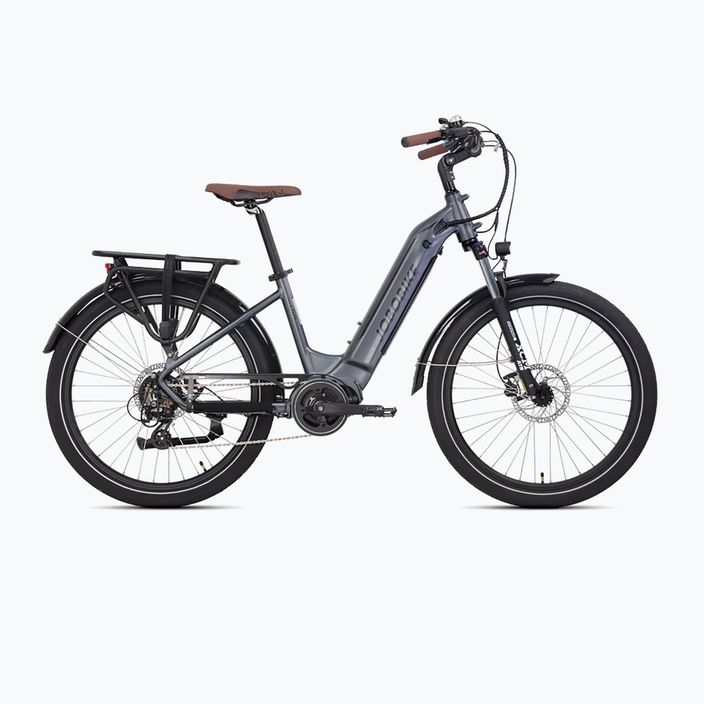 Rower elektryczny męski JOBOBIKE Lyon 36V 14Ah 504Wh szary