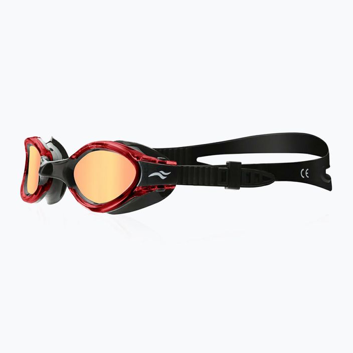 Okulary do pływania AQUA-SPEED Triton 2.0 Mirror czerwone 3