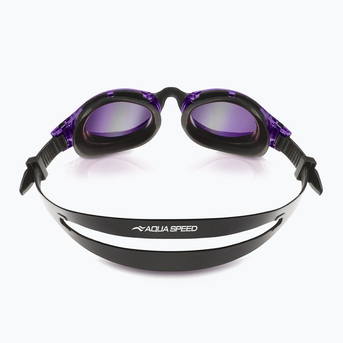 Okulary do pływania AQUA-SPEED Triton 2.0 Mirror fioletowe 2