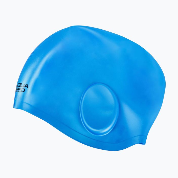 Czepek pływacki AQUA-SPEED Ear Cap Volume niebieski 2