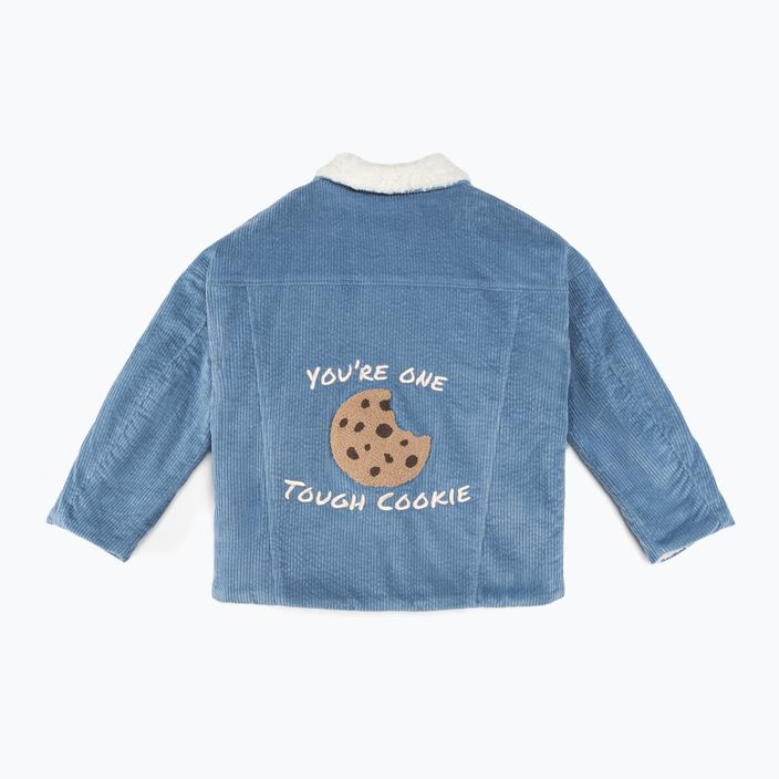 Kurtka dziecięca KID STORY Teddy air blue cookie 2