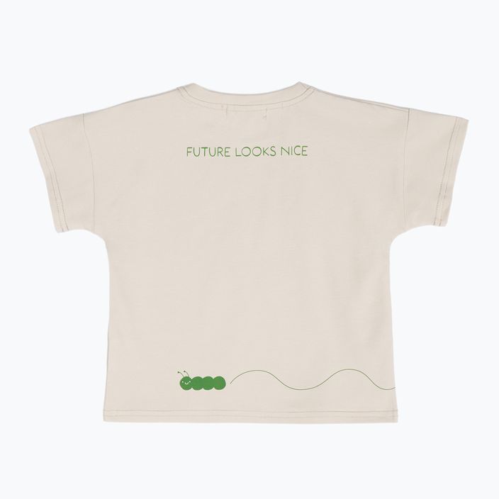 Koszulka dziecięca KID STORY Bawełna organiczna light sand 2