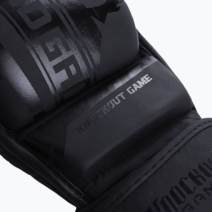 Rękawice sparingowe Ground Game MMA Stripe Black czarne 10