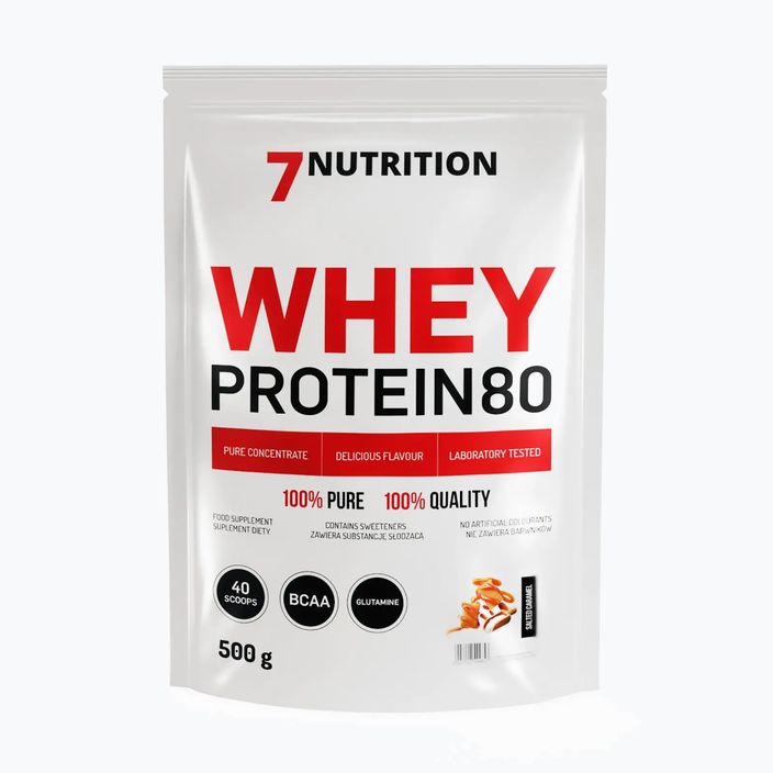 Whey 7Nutrition Protein 80 500 g Salted Carmel