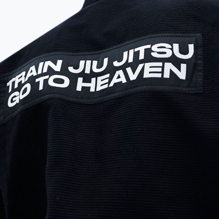 GI do brazylijskiego jiu-jitsu męskie MANTO Heaven BJJ czarny 9