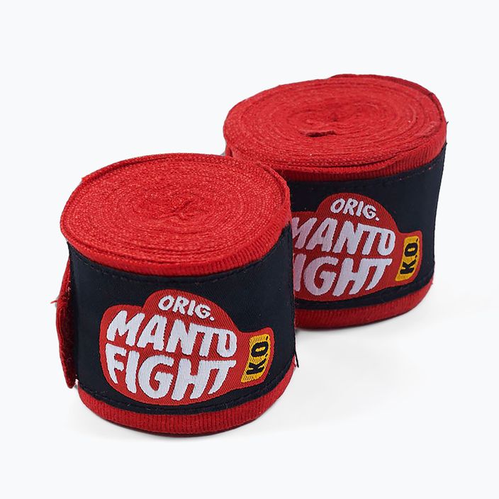 Bandaże bokserskie MANTO Glove 400 cm czerwony
